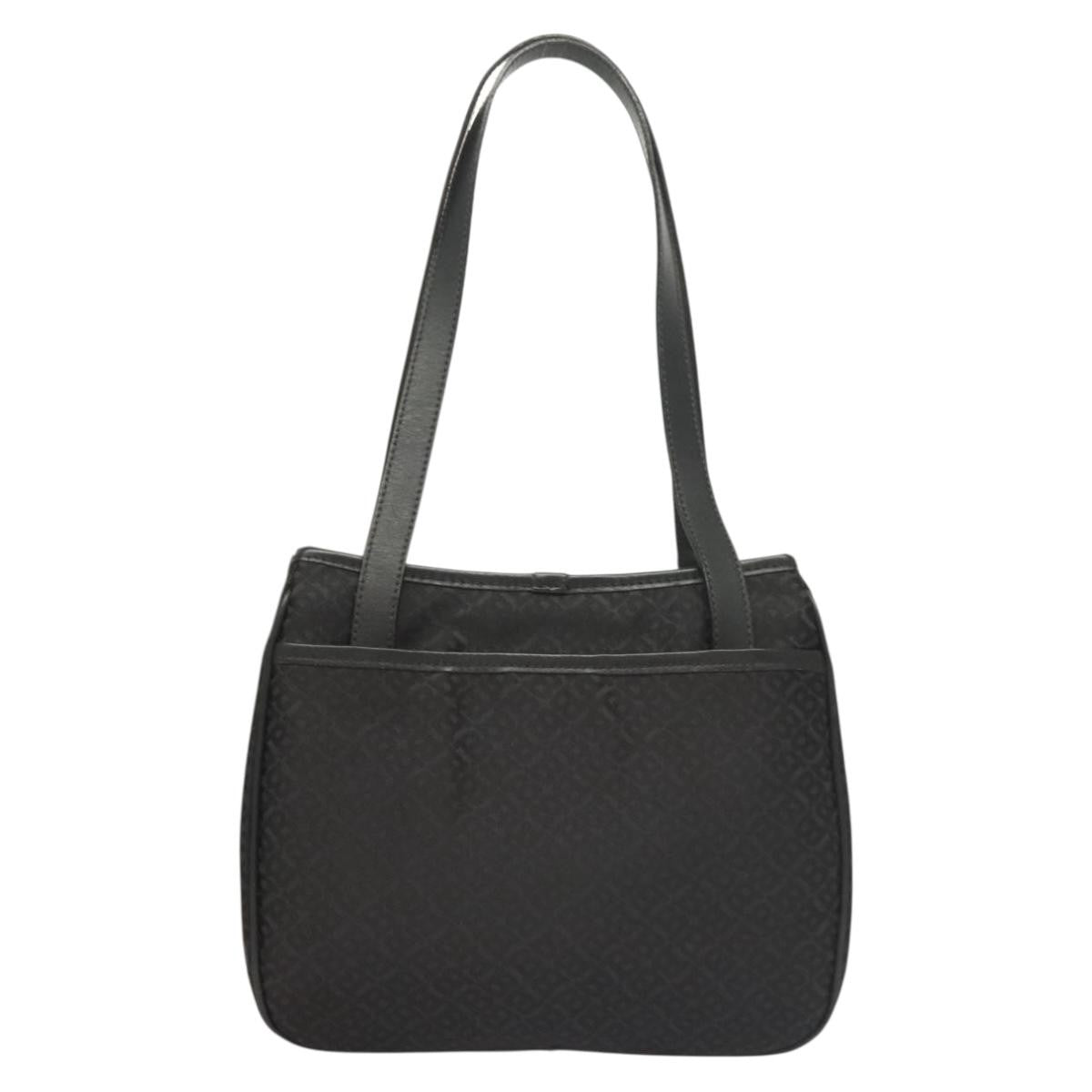 Bally Vintage Shoulder Bag Nylon, Black, Nylon, Shoulder Bag