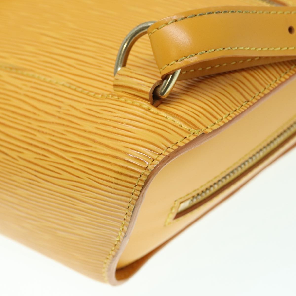 Louis Vuitton Mabillon Backpack Epi Leather, Yellow, Leather, Backpack