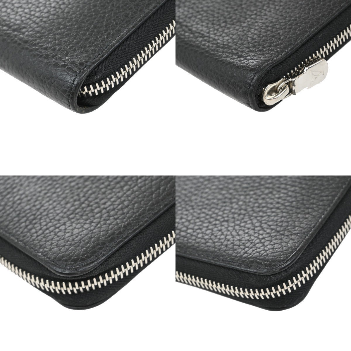 Louis Vuitton Zippy wallet vertical Taurillon Leather, BLACK, LEATHER, Wallets