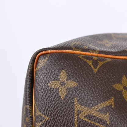 Louis Vuitton Keepall Bag Monogram Canvas, BROWN, CANVAS, Travel bag