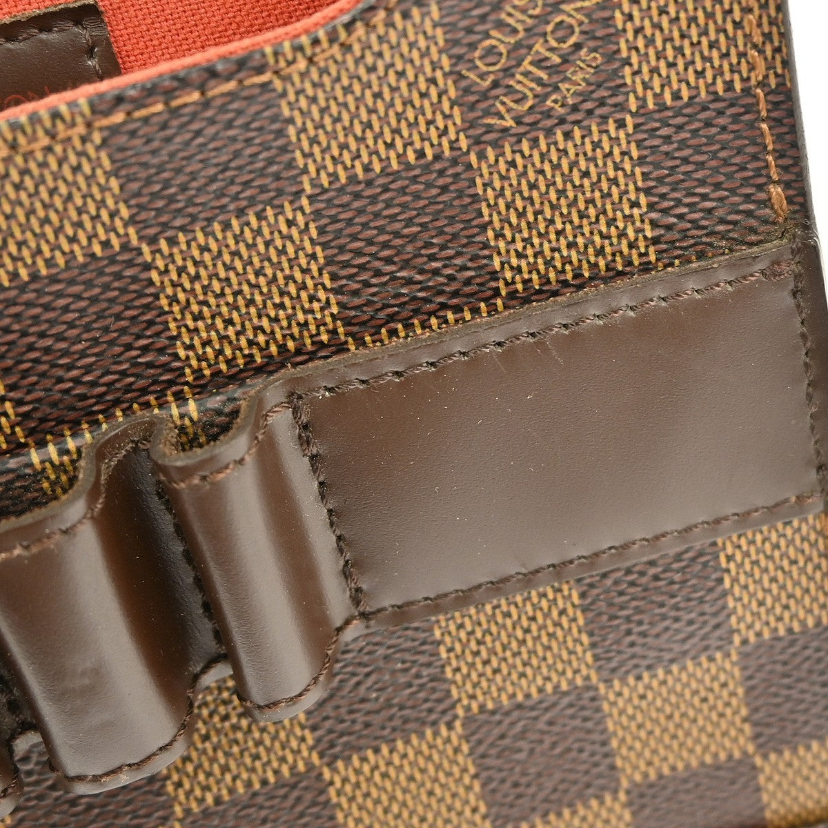 Louis Vuitton Portobello Messenger Damier, BROWN, CANVAS, Shoulder bag