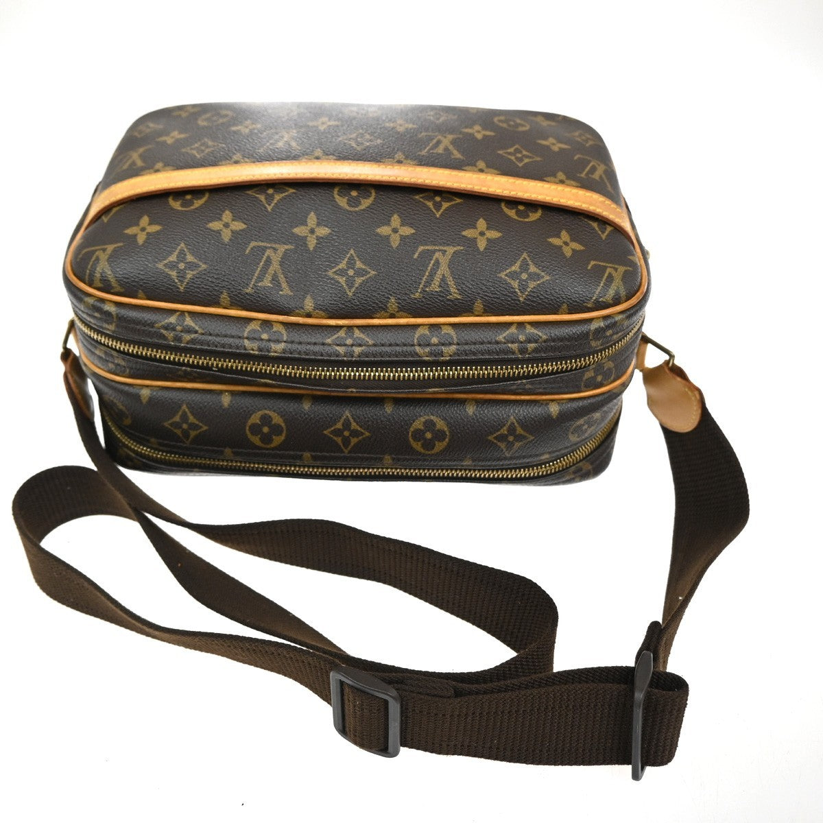 Louis Vuitton Reporter Bag Monogram Canvas, Brown, Canvas, Shoulder Bag