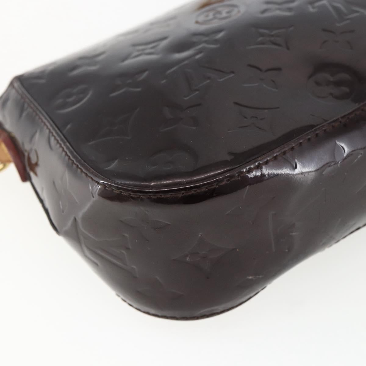 Louis Vuitton Bellflower Handbag Monogram Vernis, PURPLE, PATENT_LEATHER, Shoulder bag