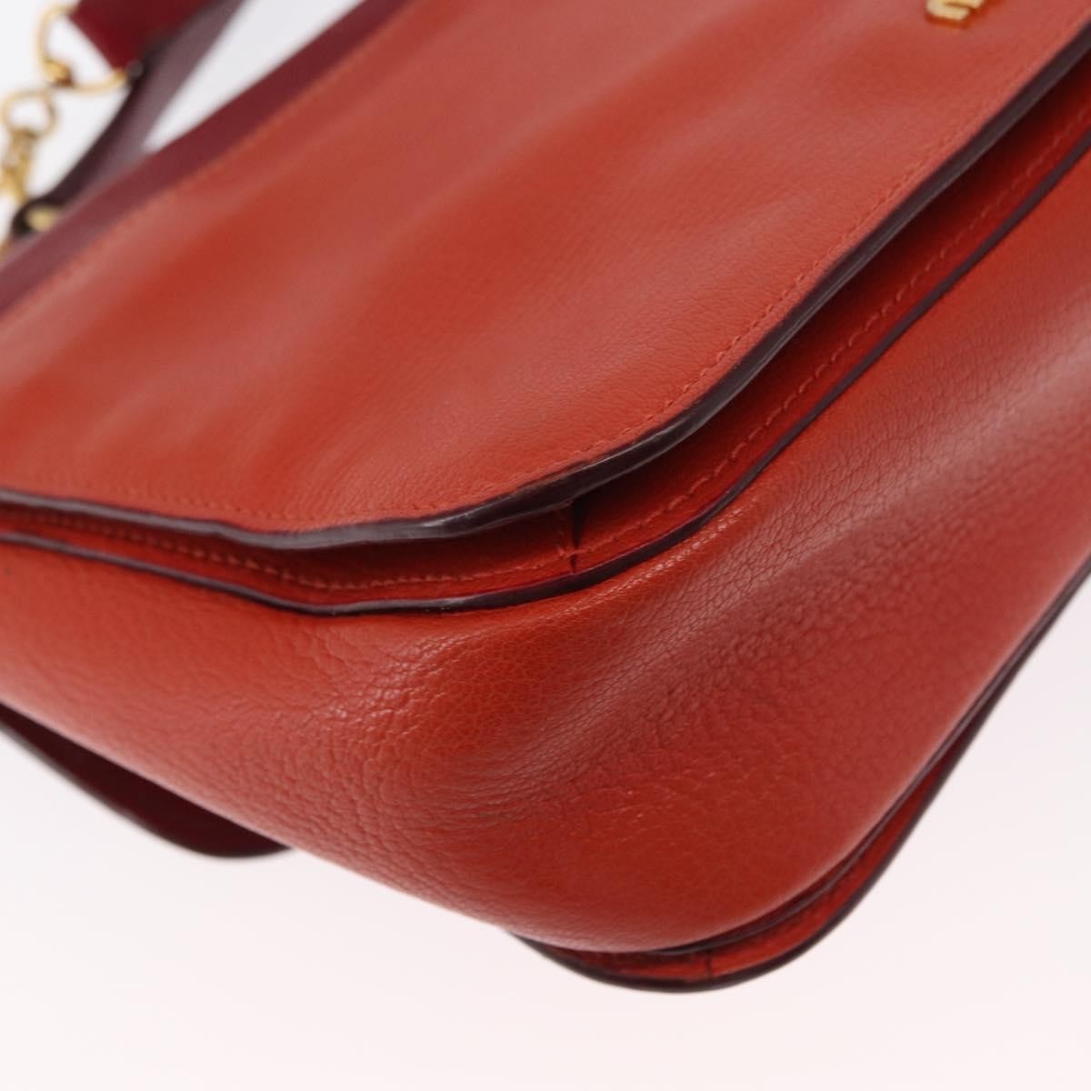Miu Miu Madras Top Handle Bag Leather, RED, LEATHER, Handbag