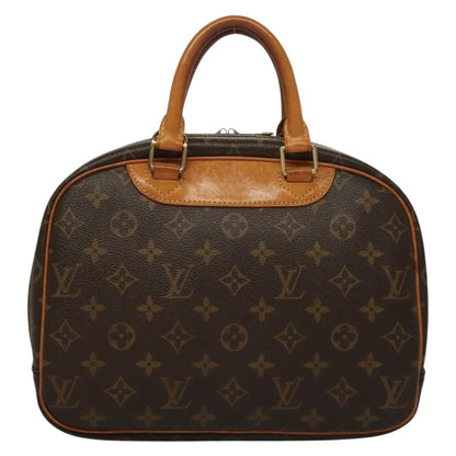 Louis Vuitton Trouville Handbag Monogram Canvas, BROWN, CANVAS, Handbag