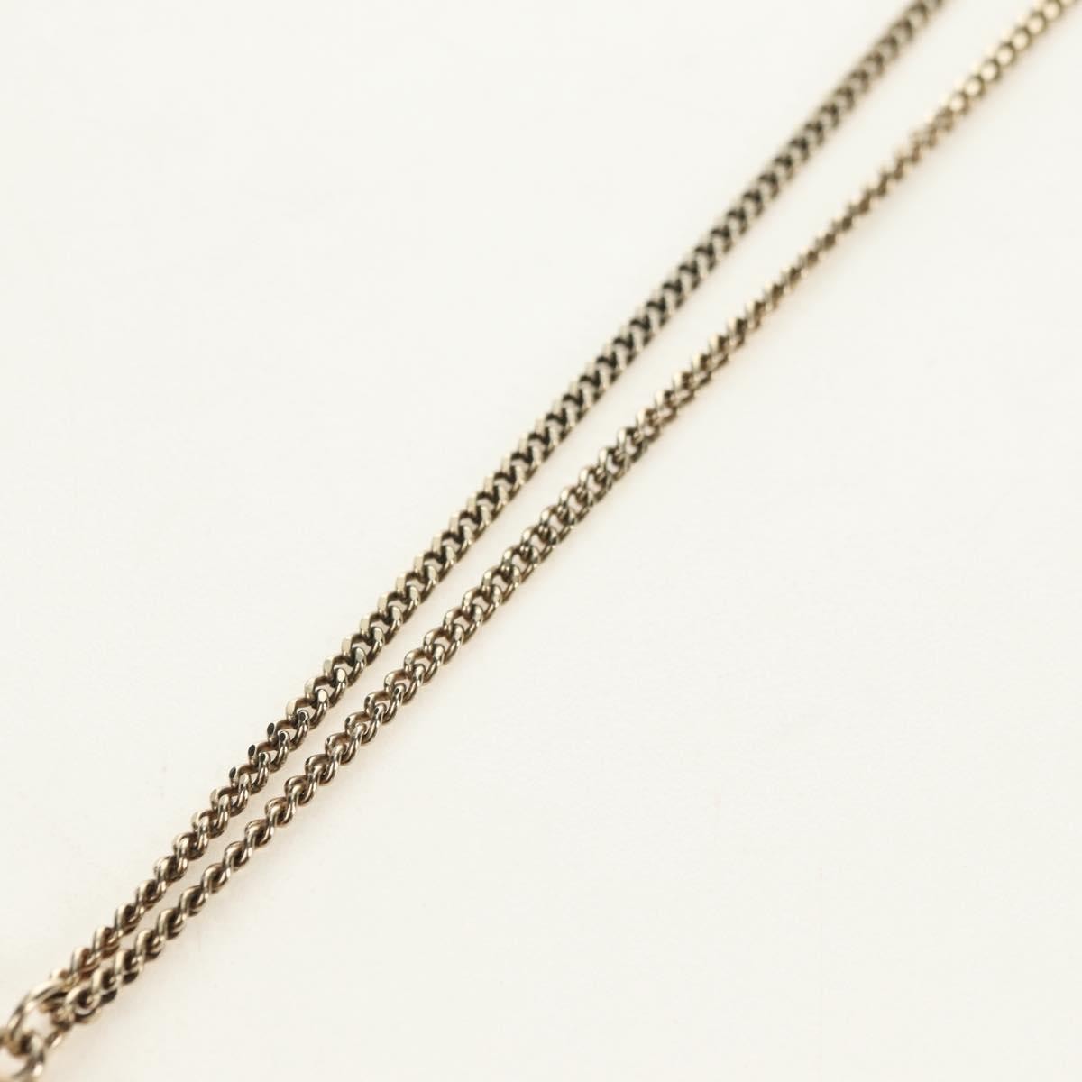 Chanel Feather CC Pendant Necklace Metal, Gold, Metal, Necklace