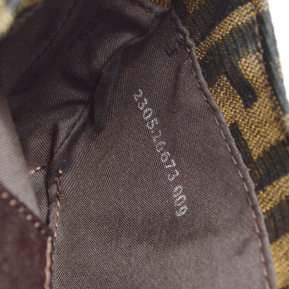 Fendi Cookie Hobo Zucca Canvas, BROWN, CANVAS, Clutche & pouche