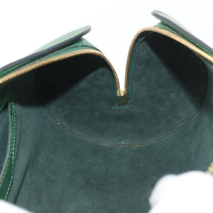 Louis Vuitton Soufflot Handbag Epi Leather, Green, Leather, Handbag