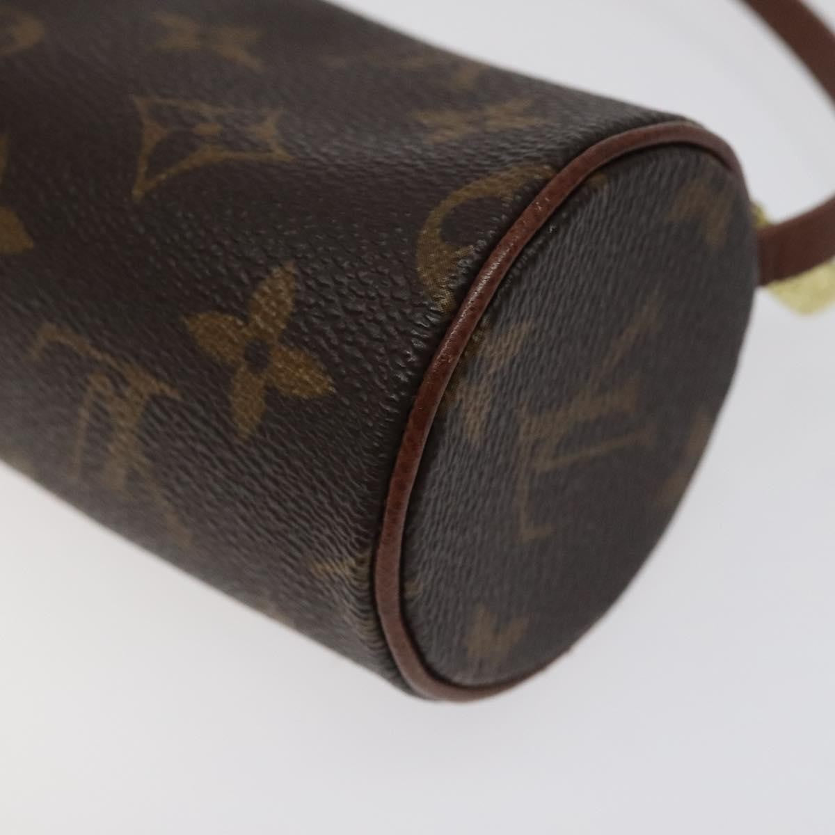 Louis Vuitton Papillon Pochette Monogram Canvas, BROWN, CANVAS, Handbag