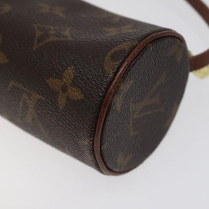 Louis Vuitton Papillon Pochette Monogram Canvas, BROWN, CANVAS, Handbag