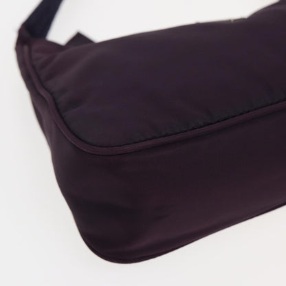 Prada Pochette Shoulder Bag Tessuto, PURPLE, NYLON, Clutche & pouche