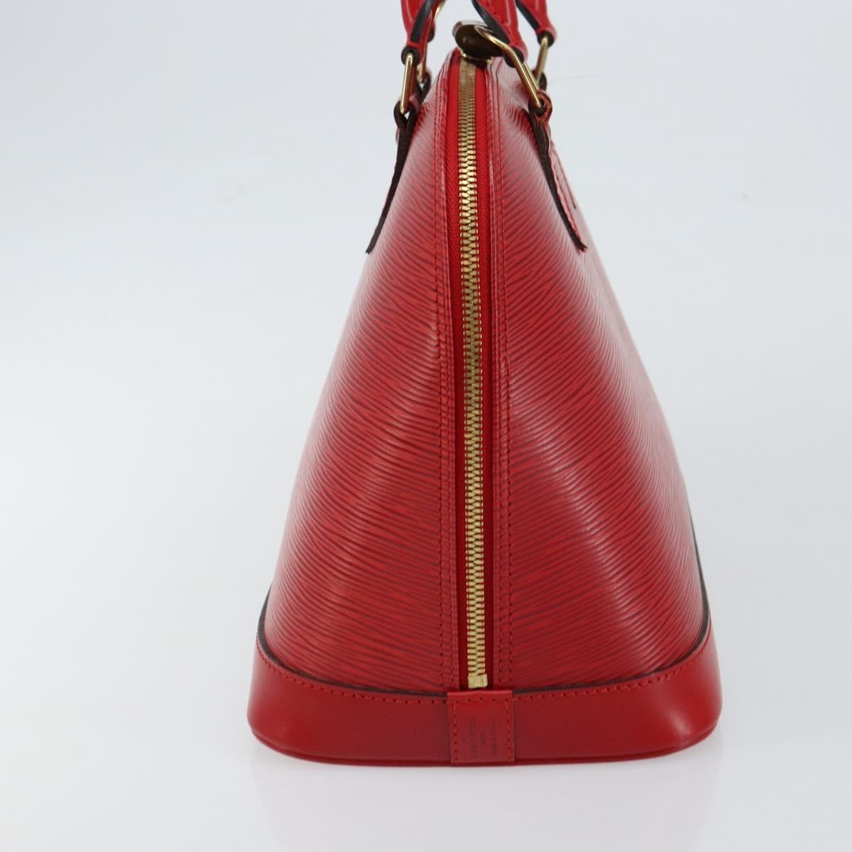 Louis Vuitton Alma Handbag Epi Leather, RED, LEATHER, Handbag