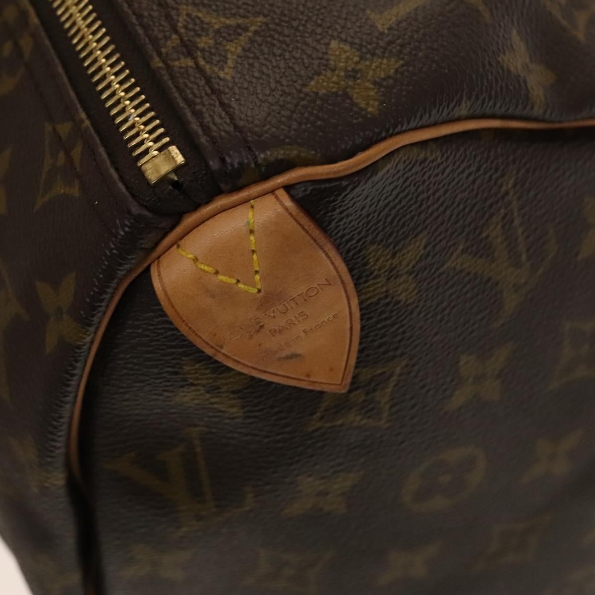 Louis Vuitton Keepall Bag Monogram Canvas, BROWN, CANVAS, Travel bag