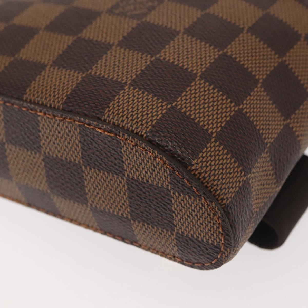 Louis Vuitton Geronimos Waist Bag Damier, BROWN, CANVAS, Shoulder bag