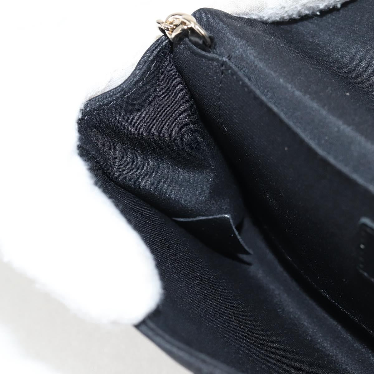 Chanel Chain Flap Shoulder Bag Quilted Nylon, Black, Nylon, Shoulder Bag