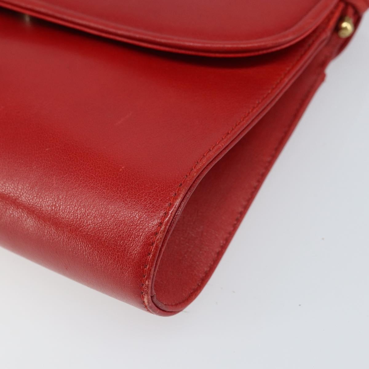 Givenchy Vintage 4G shoulder bag Leather, RED, LEATHER, Shoulder bag
