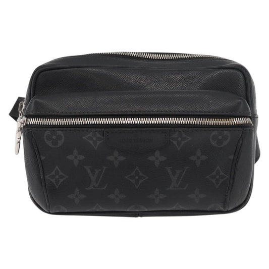 Louis Vuitton Outdoor BumBag Monogram Taigarama, Gray, Canvas, Crossbody Bag