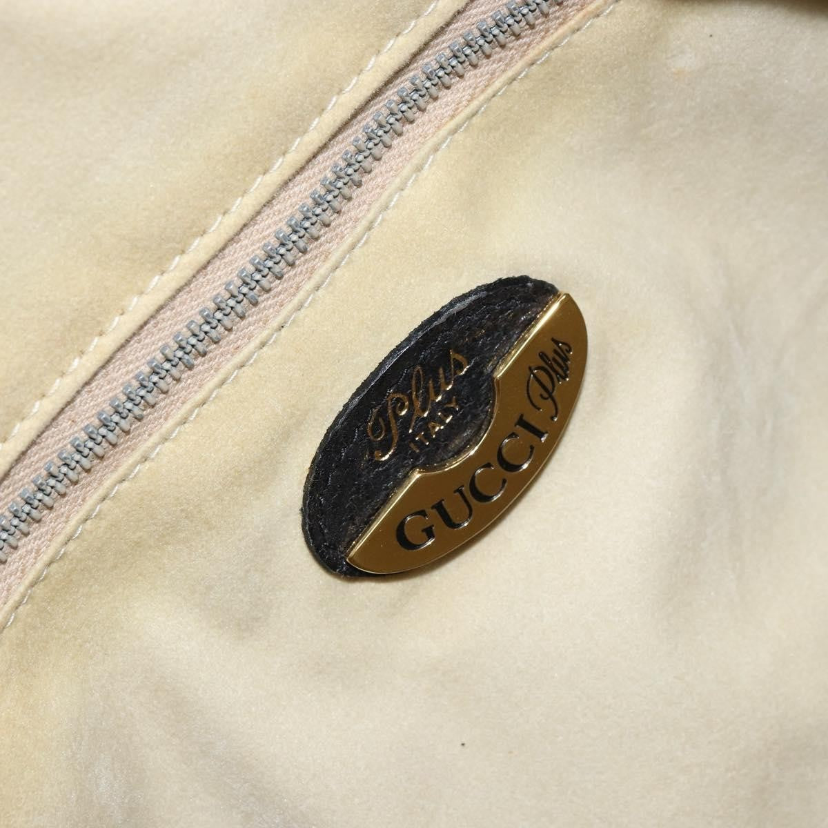 Gucci Vintage Boston Bag Leather, BLACK, LEATHER, Travel bag