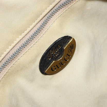 Gucci Vintage Boston Bag Leather, BLACK, LEATHER, Travel bag