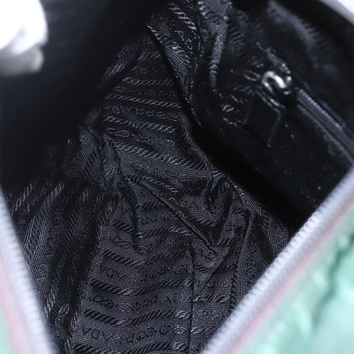 Prada Double Buckle Flap Messenger Bag Tessuto, GREEN, NYLON, Shoulder bag
