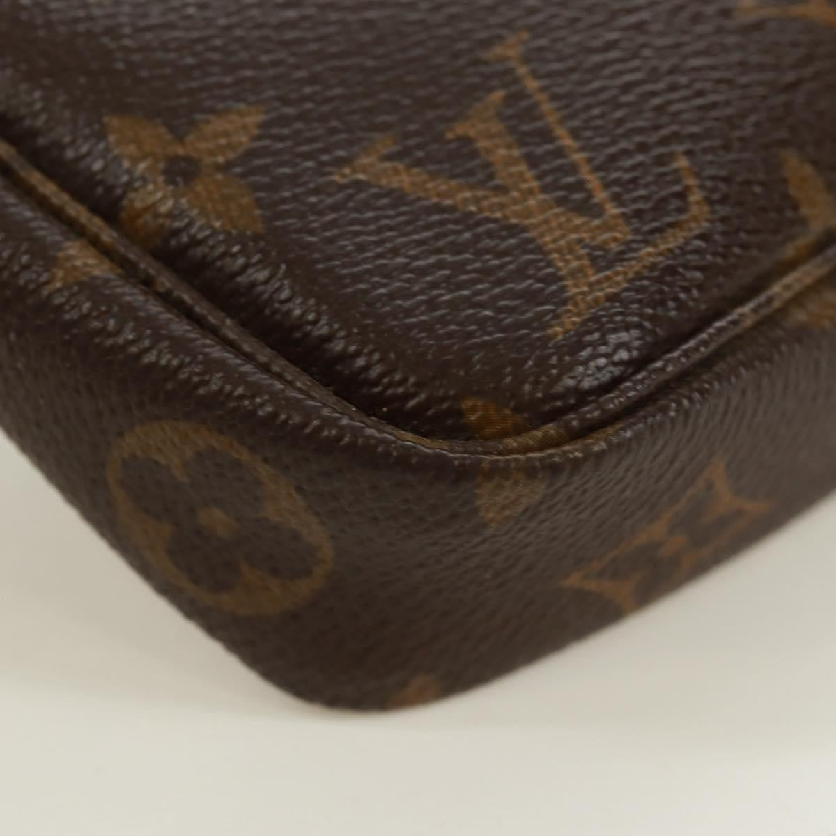 Louis Vuitton Pochette Accessoires Limited Edition Monogram Murakami Panda, BROWN, CANVAS, Clutche & pouche