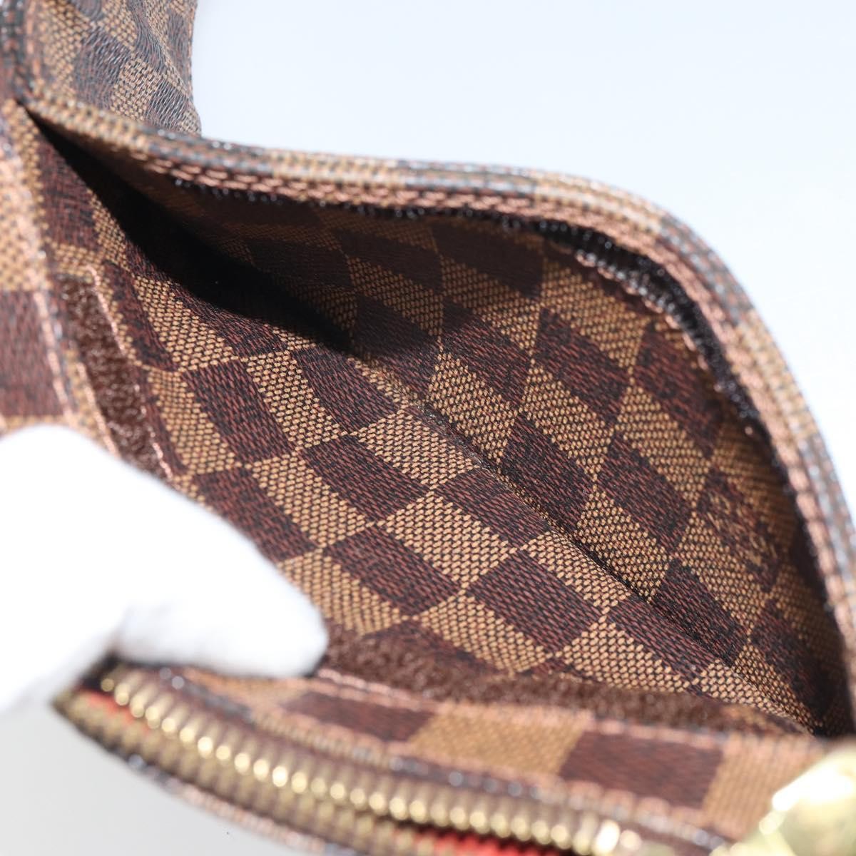 Louis Vuitton Geronimos Waist Bag Damier, BROWN, CANVAS, Shoulder bag