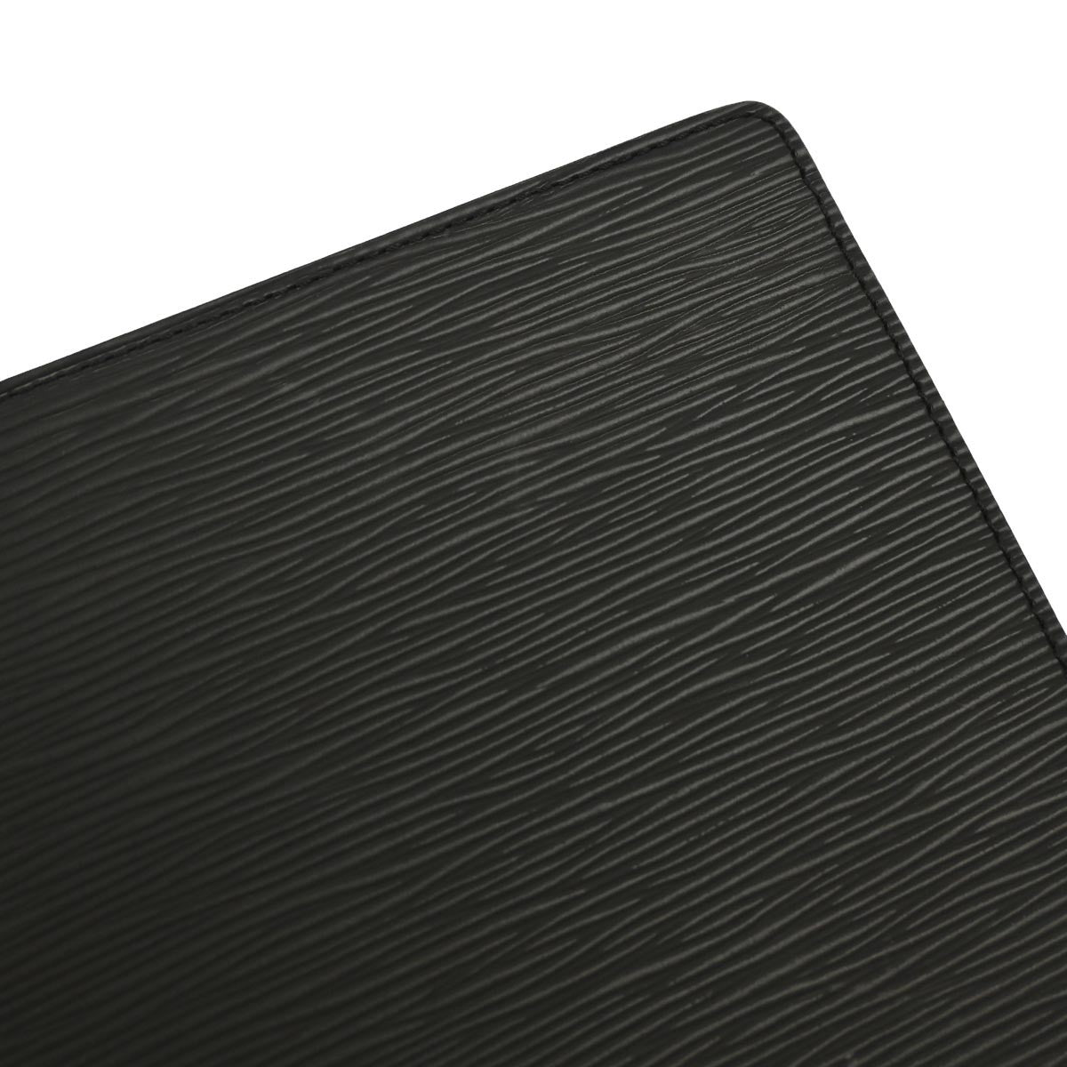 Louis Vuitton Pochette Homme Epi Leather, BLACK, LEATHER, Clutche & pouche