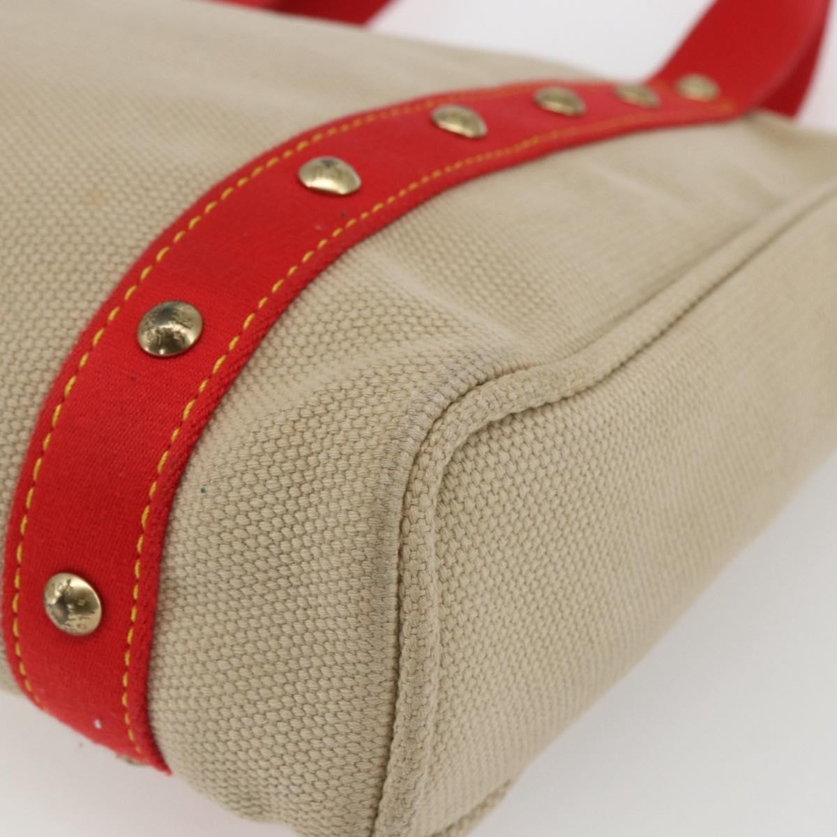Louis Vuitton Antigua Tote Canvas, BEIGE, CANVAS, Tote bag