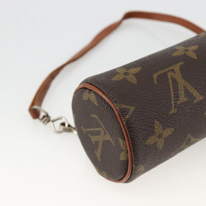 Louis Vuitton Papillon Pochette Monogram Canvas, BROWN, CANVAS, Clutche & pouche