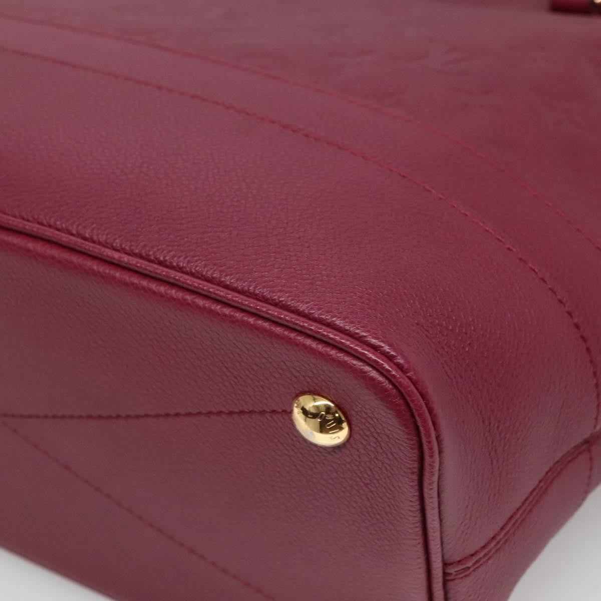 Louis Vuitton Citadine Handbag Monogram Empreinte Leather, PURPLE, LEATHER, Tote bag
