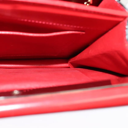 Celine Shoulder Bag Leather, RED, LEATHER, Shoulder bag