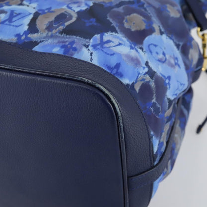 Louis Vuitton Noefull Handbag Ikat Nylon, BLUE, NYLON, Handbag