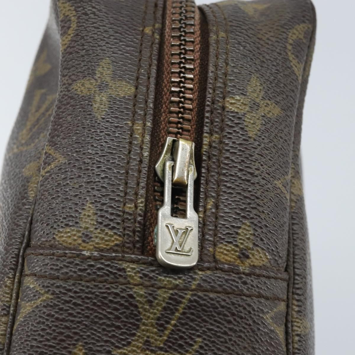 Louis Vuitton Trousse Toilette Monogram Canvas, BROWN, CANVAS, Clutche & pouche