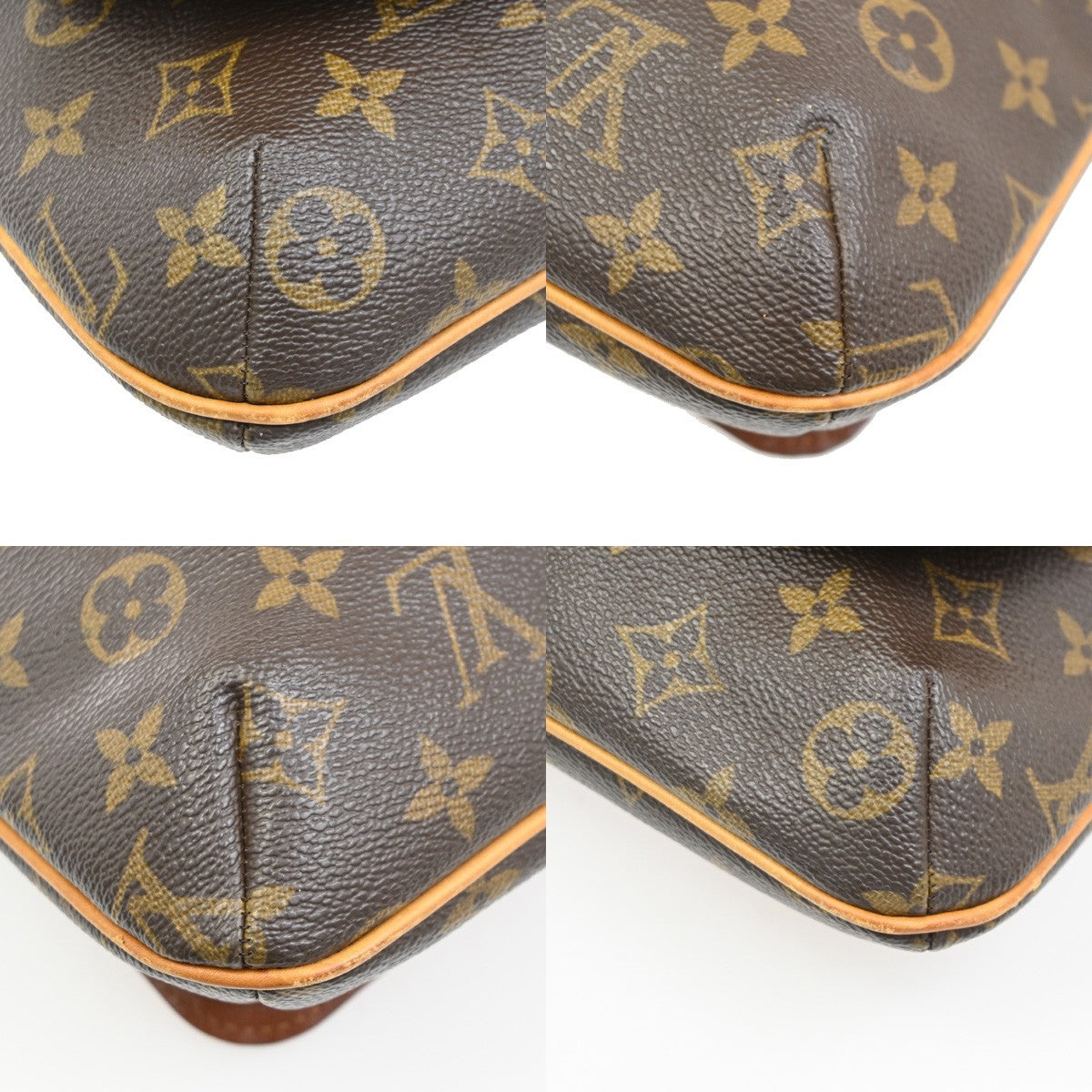 Louis Vuitton Musette Salsa Handbag Monogram Canvas, BROWN, CANVAS, Shoulder bag