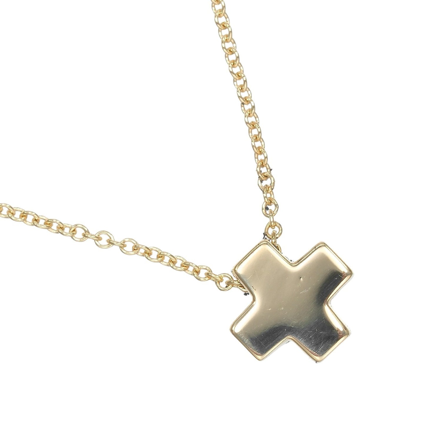 Tiffany & Co. Cruciform Cross Pendant Necklace 18K Yellow Gold, GOLD, YELLOW_GOLD, Necklace