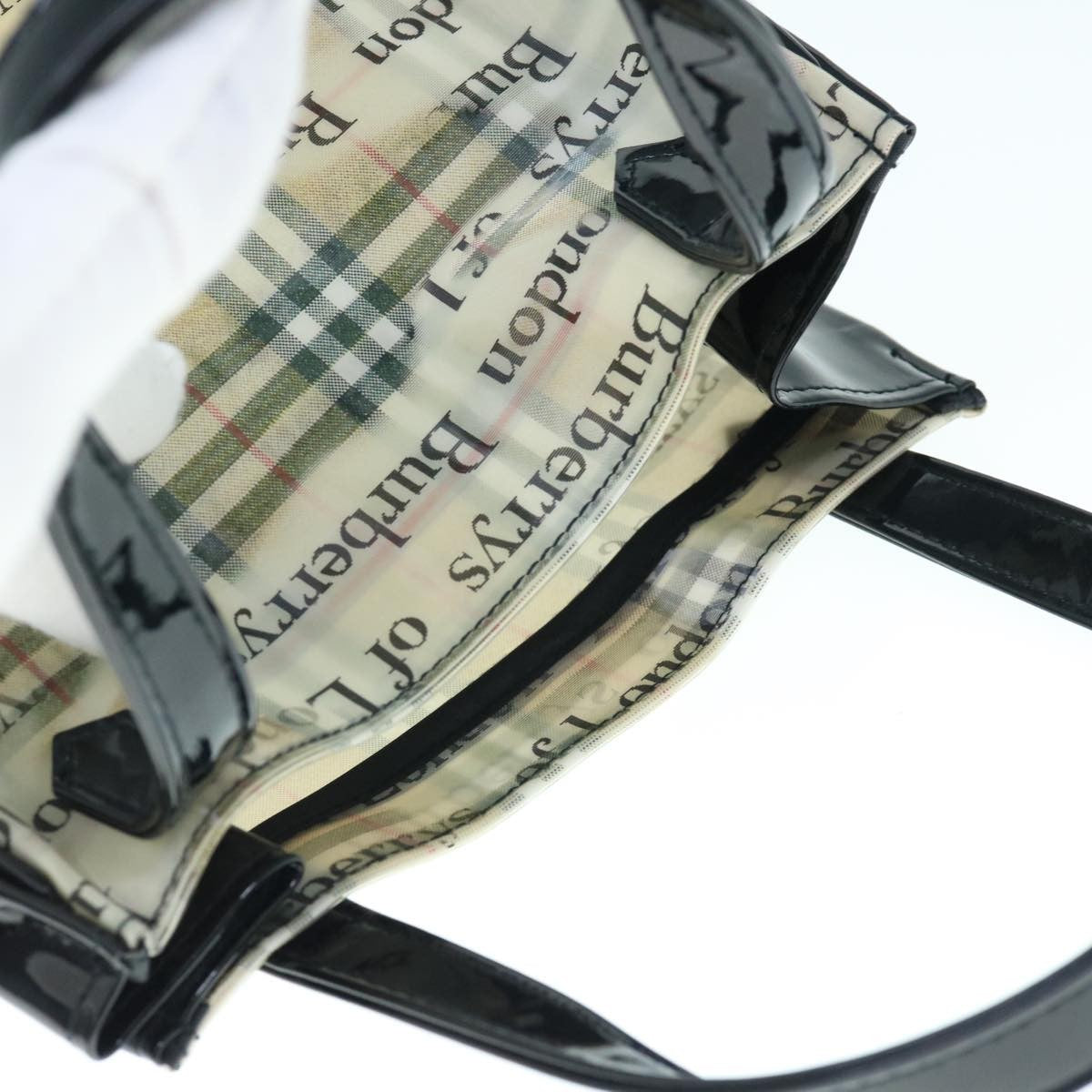 Burberry Nova Check Handbag Nylon, BEIGE, NYLON, Handbag