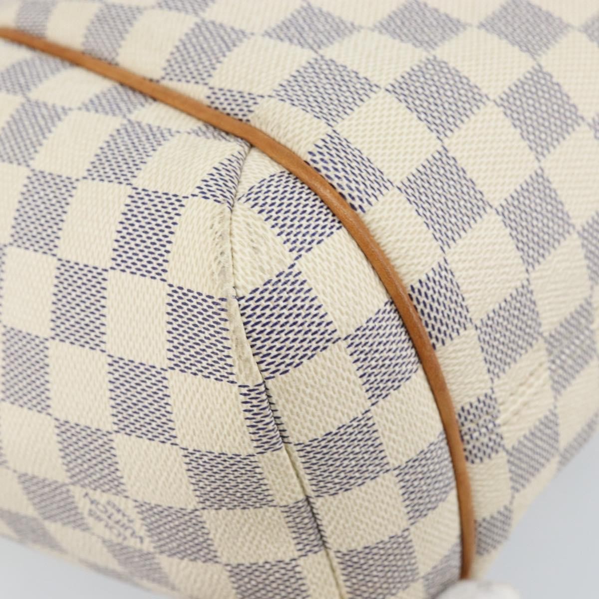 Louis Vuitton Totally Handbag Damier azur, BLUE, CANVAS, Tote bag