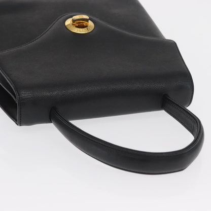 Givenchy Vintage Handbag Leather, BLACK, LEATHER, Handbag