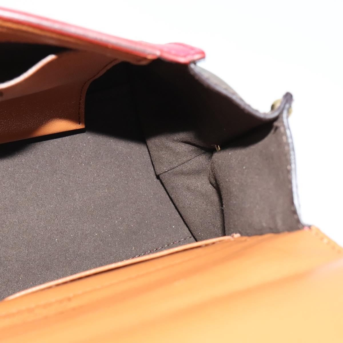 Salvatore Ferragamo Sofia Satchel Leather, RED, LEATHER, Handbag