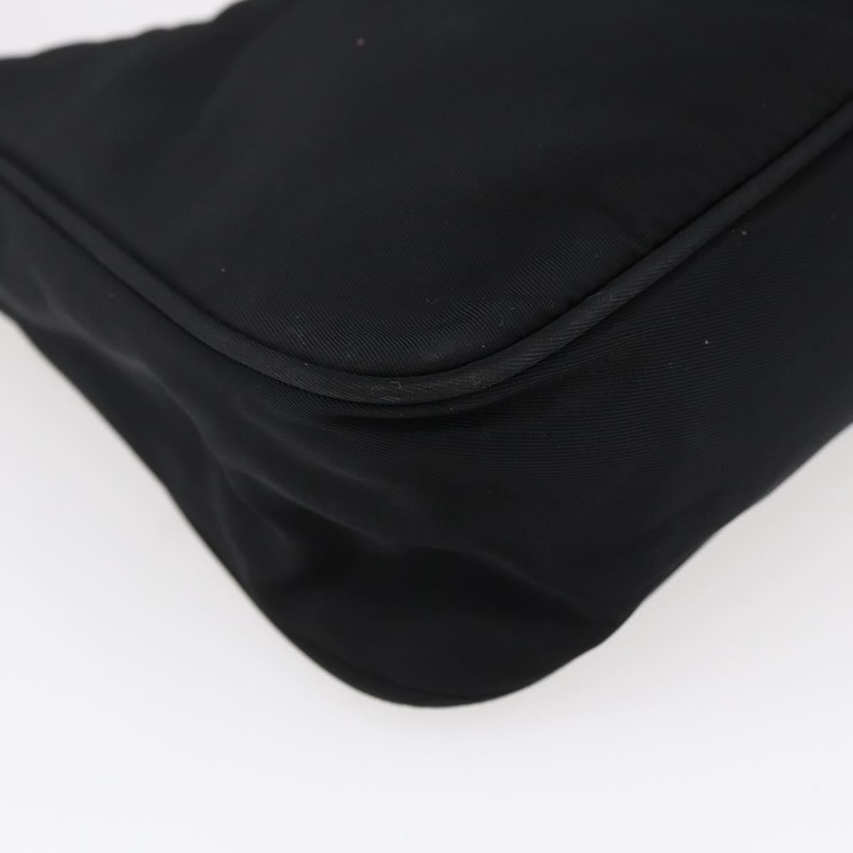 Prada Hobo Tessuto, BLACK, NYLON, Handbag