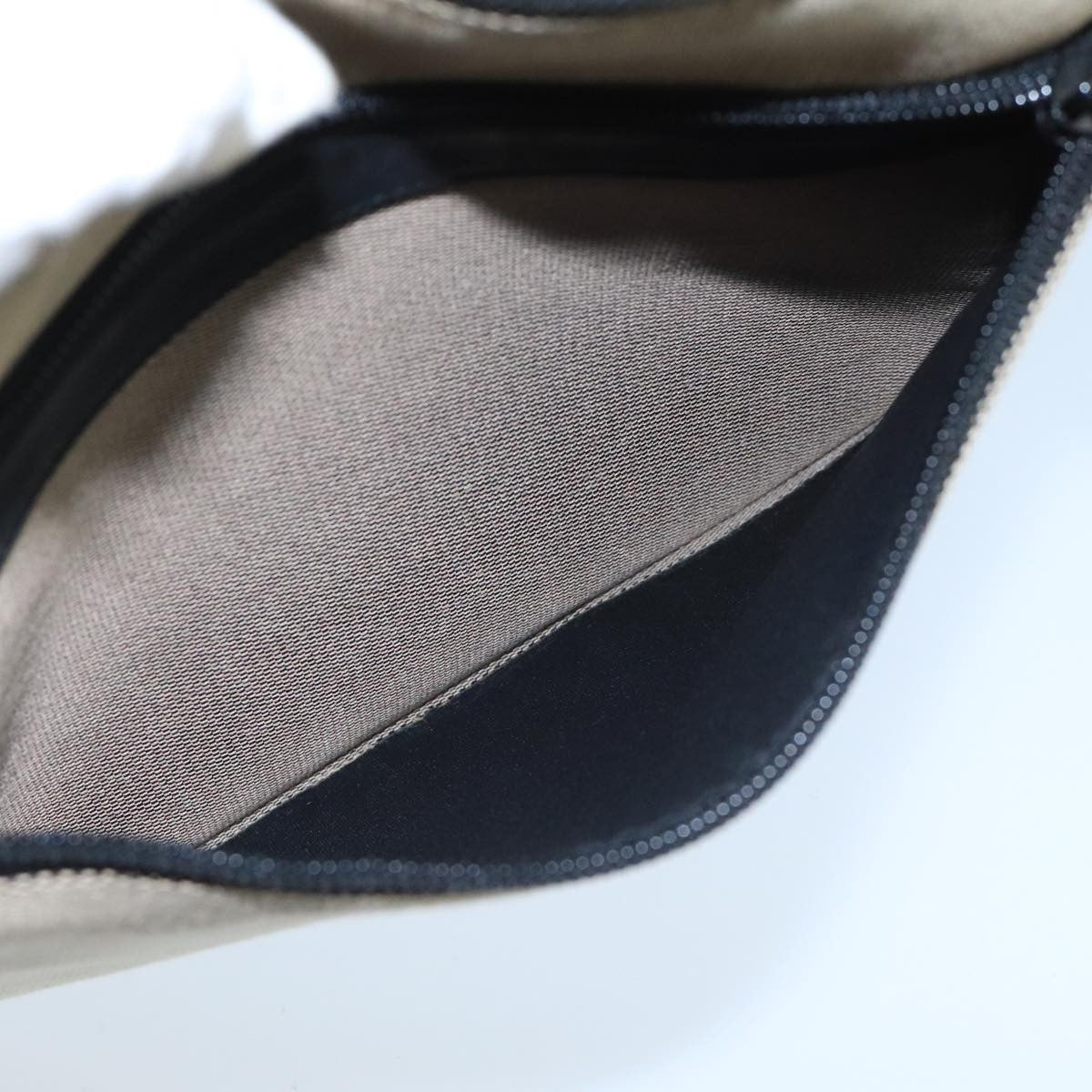 Gucci Vintage Bamboo Handle Tote Canvas, BEIGE, CANVAS, Shoulder bag