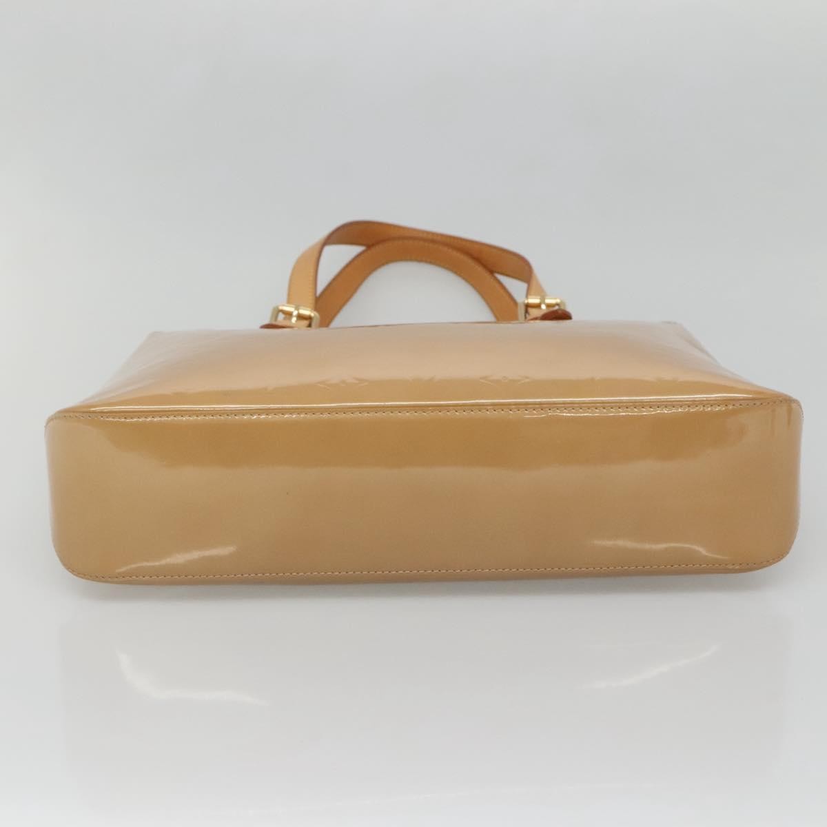 Louis Vuitton Brentwood Handbag Monogram Vernis, BROWN, PATENT_LEATHER, Shoulder bag