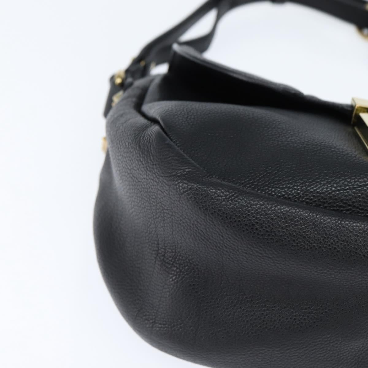 Chloe Elsie Crossbody Bag Leather, BLACK, LEATHER, Shoulder bag
