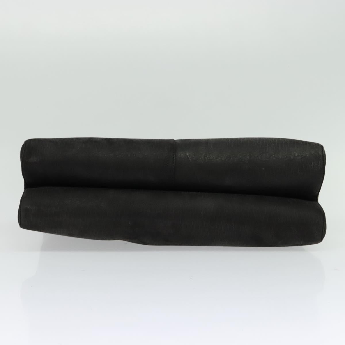Christian Dior Vintage Trotter Horizontal Tote Canvas, BLACK, CANVAS, Tote bag