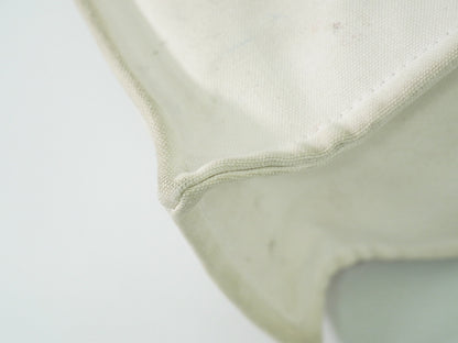 Chanel Cruise Tote Printed Canvas, WHITE, CANVAS, Tote bag