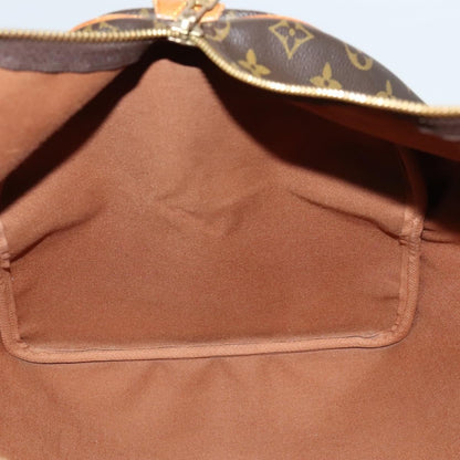 Louis Vuitton Keepall Bag Monogram Canvas, BROWN, CANVAS, Travel bag
