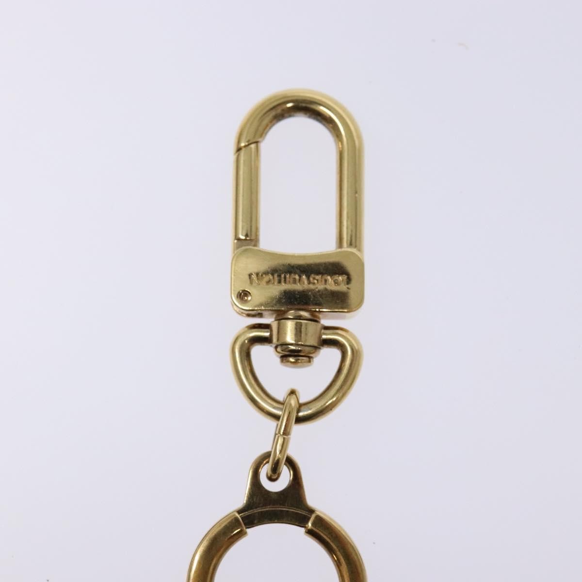 Louis Vuitton Bolt Pochette Extender Keychain Metal, GOLD, METAL, Charms and Keychains