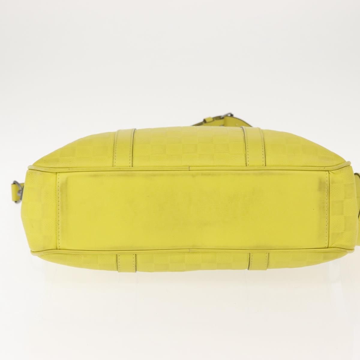 Louis Vuitton Tadao Handbag Damier Infini Leather, YELLOW, LEATHER, Handbag