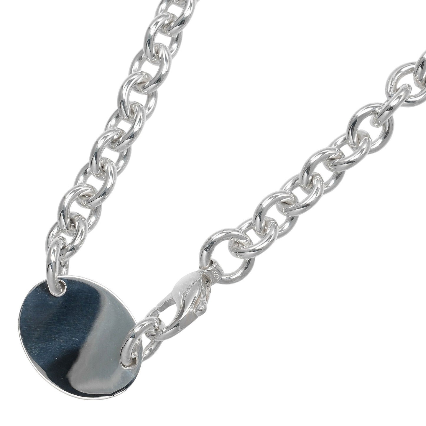 Tiffany & Co. Return to Tiffany Heart Charm Pendant Silver 925, SILVER, SILVER, Necklace