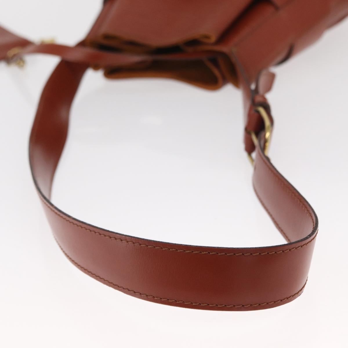 Louis Vuitton Vintage Sac d'Epaule Handbag Epi Leather, BROWN, LEATHER, Shoulder bag